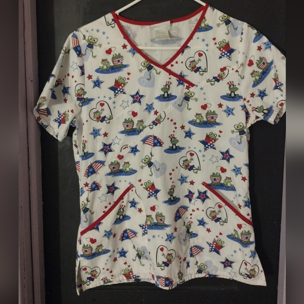Scrub tops
